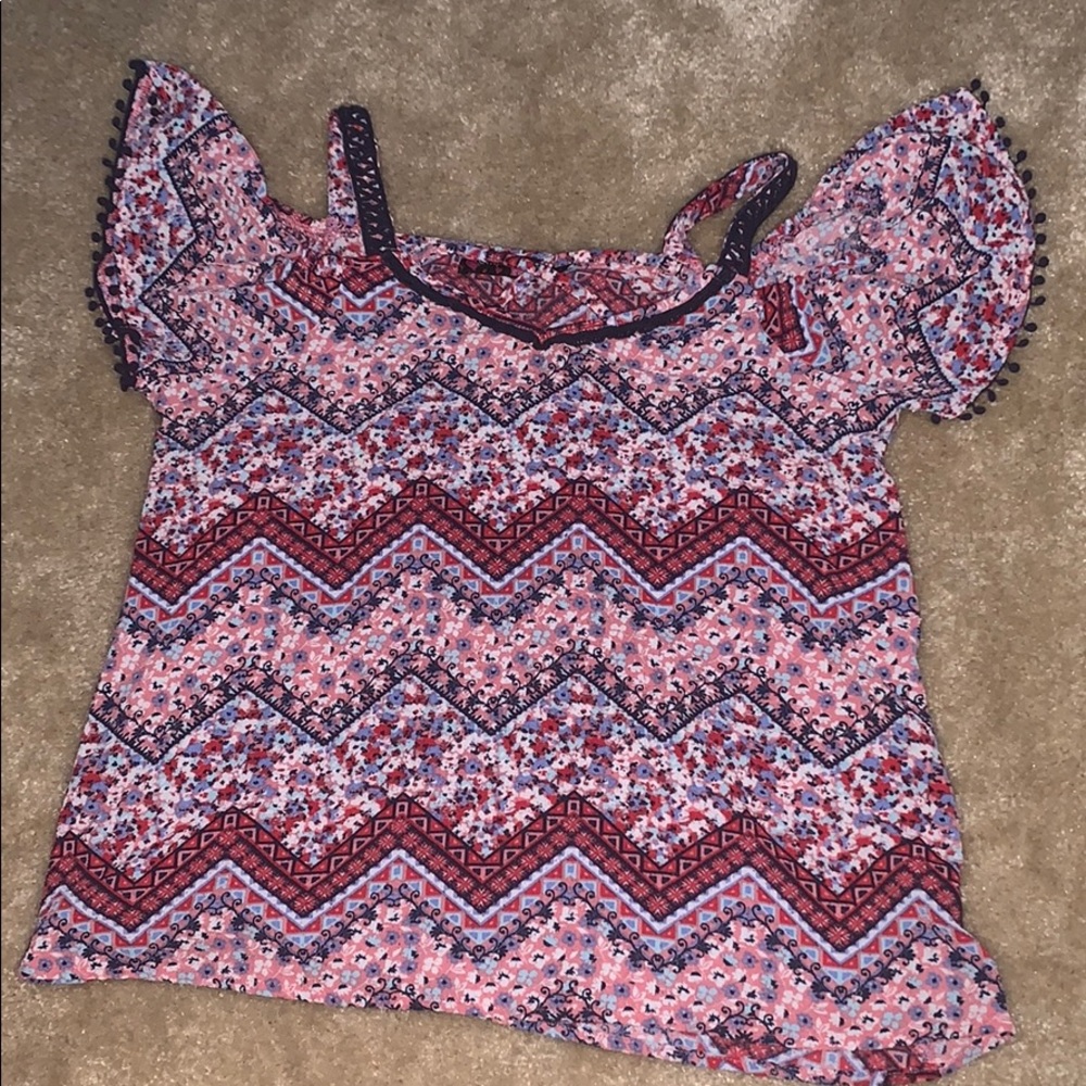 Girls off the shoulder top